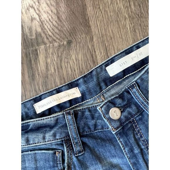 Pilcro & the letterpress the stet jeans size 27 skinny‎ medium wash - Picture 4 of 8